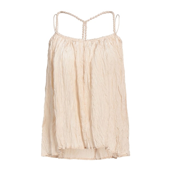 【送料無料】 アリジ レディース Tシャツ トップス Tops Beige｜asty