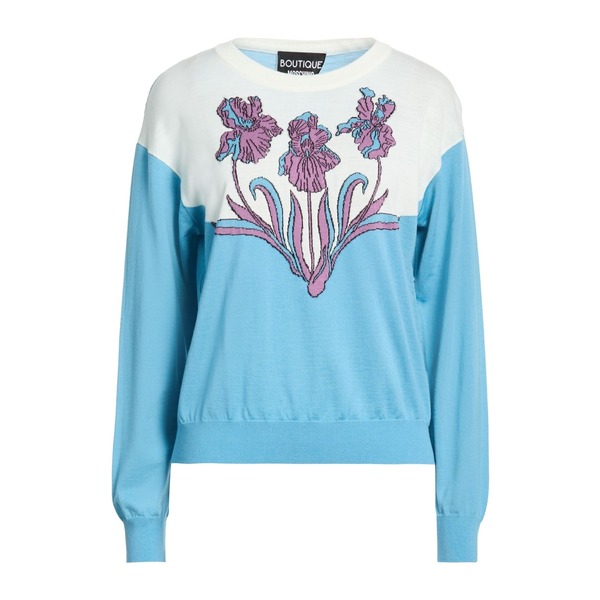 【送料無料】 モスキーノ レディース ニット&セーター アウター Sweaters Azure