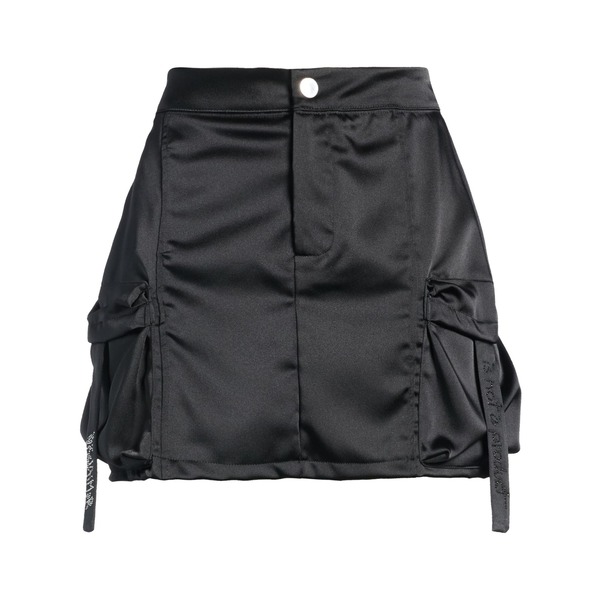 【送料無料】 ディスクレイマー レディース スカート ボトムス Mini skirts Black