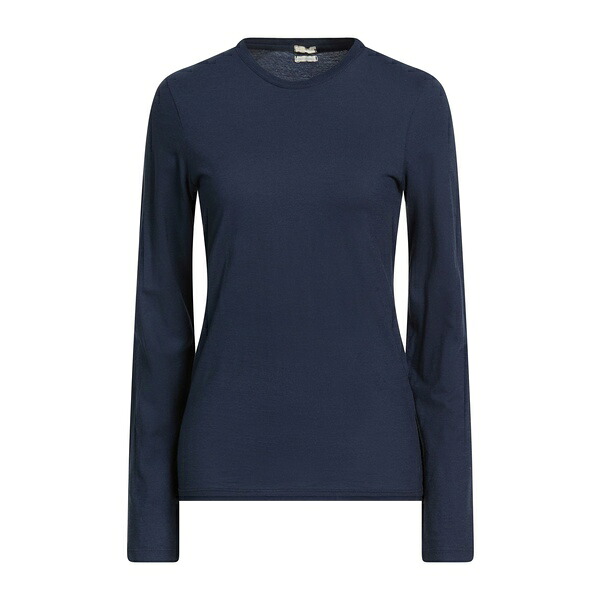 【送料無料】 マッシモ アルバ レディース Tシャツ トップス T-shirts Blue｜asty