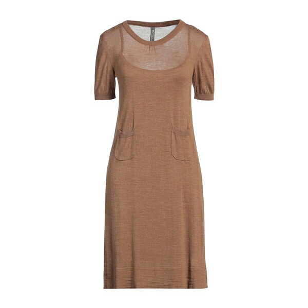 【送料無料】 クリスティーナガビオリ レディース ワンピース トップス Mini dresses Brown