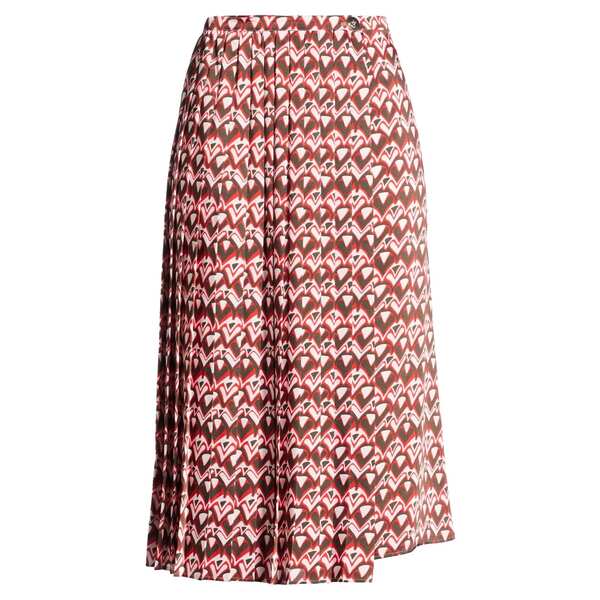 【送料無料】 アイ ブルーズ レディース スカート ボトムス Midi skirts Red