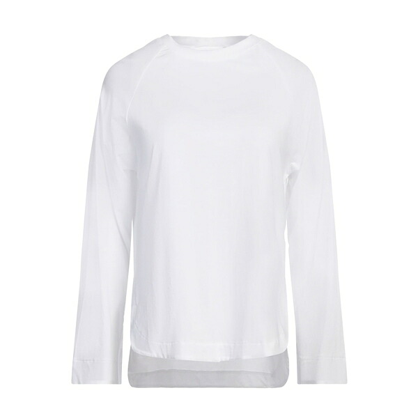 【送料無料】 アルファス テューディオ レディース Tシャツ トップス T-shirts White