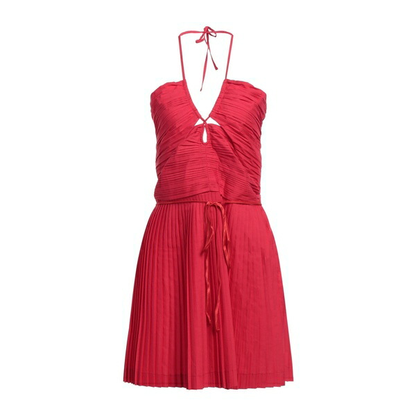 【送料無料】 ジジル レディース ワンピース トップス Mini dresses Red