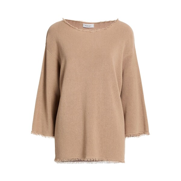 【送料無料】 カングラ レディース ニット&セーター アウター Sweaters Brown
