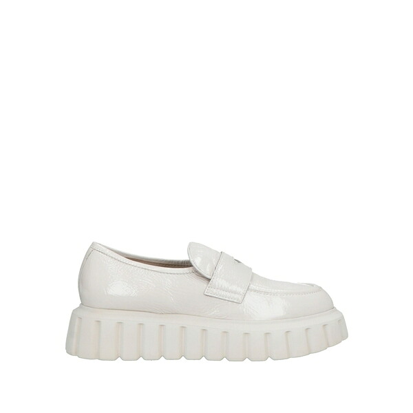【送料無料】 ボイルブランシェ レディース スリッポン・ローファー シューズ Loafers White