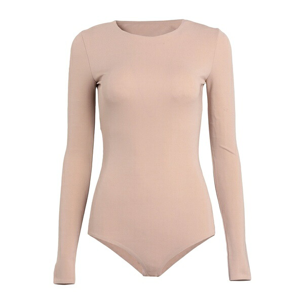 【送料無料】 マルタンマルジェラ レディース Tシャツ トップス Bodysuits Beige｜asty