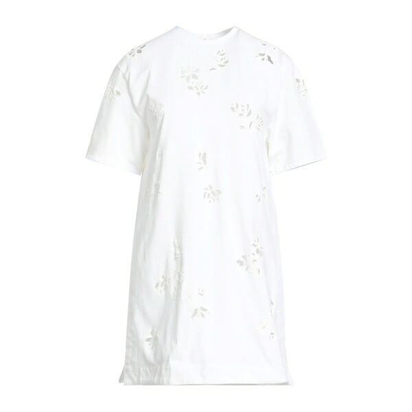 【送料無料】 ジル・サンダー レディース Tシャツ トップス T-shirts White|asty