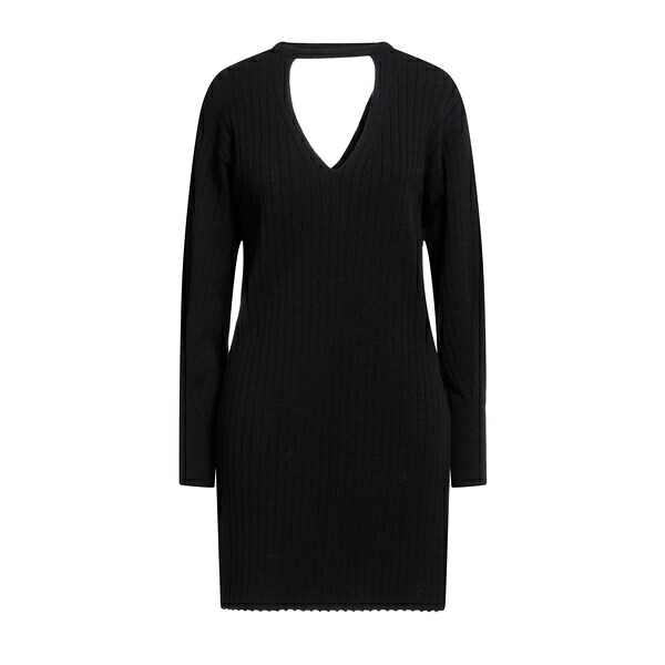 【送料無料】 ヌード レディース ワンピース トップス Mini dresses Black|asty