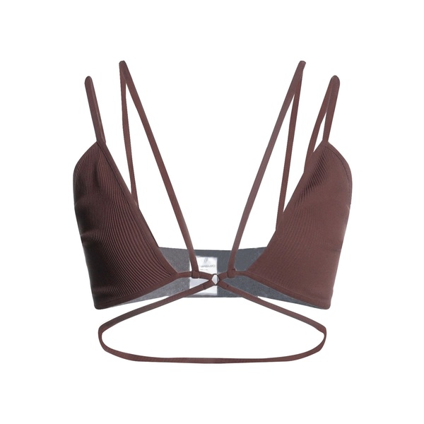 【送料無料】 アンドレダモ レディース Tシャツ トップス Tops Brown