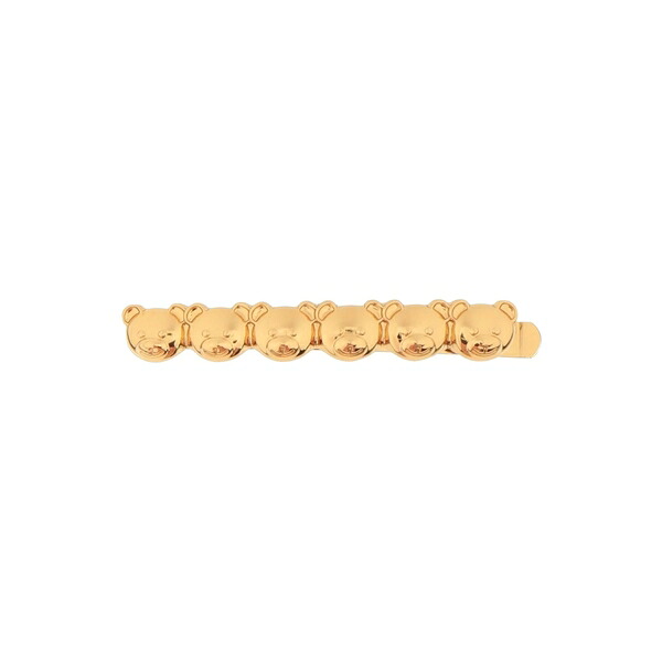 【送料無料】 モスキーノ レディース ヘアアクセサリー アクセサリー Hair accessories Gold