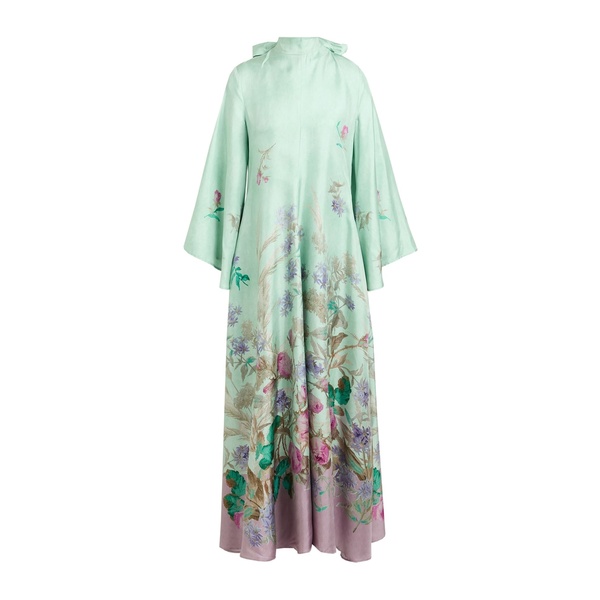 【送料無料】 ラ・ダブル・ジェイ レディース ワンピース トップス Maxi dresses Green