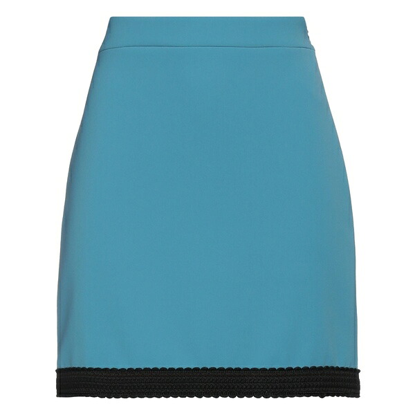 【送料無料】 モスキーノ レディース スカート ボトムス Mini skirts Azure
