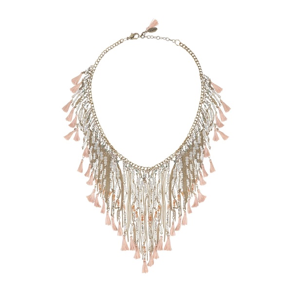 【送料無料】 ツインセット レディース ネックレス・チョーカー・ペンダントトップ アクセサリー Necklaces Pink