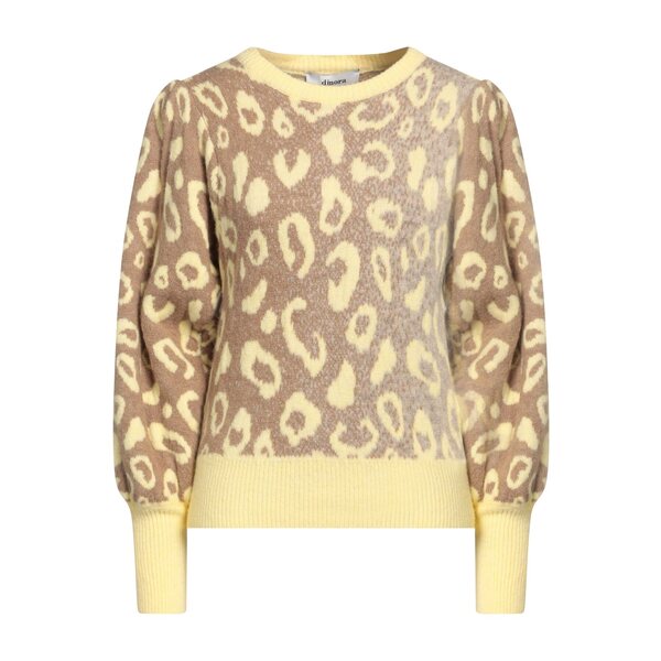 【送料無料】 ディモーラ レディース ニット&セーター アウター Sweaters Yellow