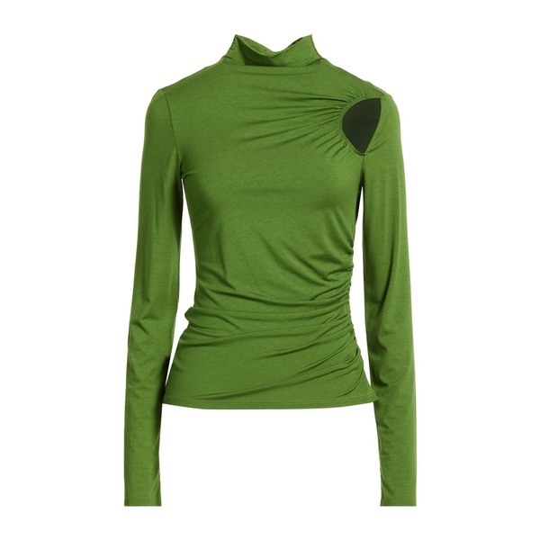 【送料無料】 パトリツィア ペペ レディース Tシャツ トップス T-shirts Green|asty