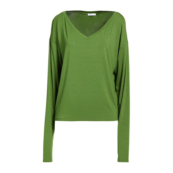 【送料無料】 パトリツィア ペペ レディース Tシャツ トップス T-shirts Green|asty