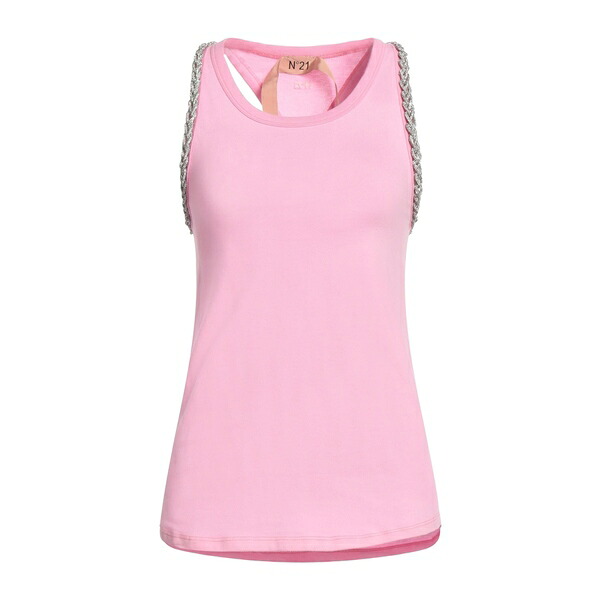 【送料無料】 ヌメロ ヴェントゥーノ レディース Tシャツ トップス Tank tops Pink