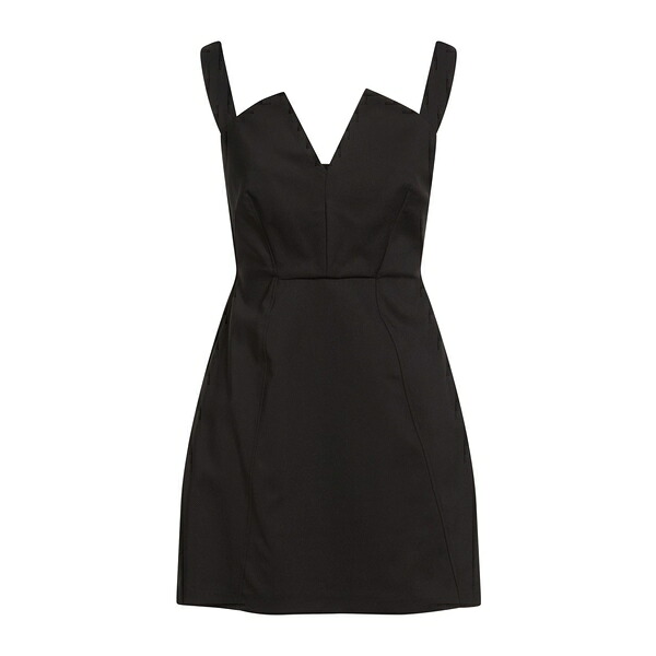 【送料無料】 ソーアリュール レディース ワンピース トップス Mini dresses Black|asty