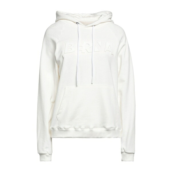 【送料無料】 ヴェルナ レディース パーカー・スウェットシャツ アウター Sweatshirts White|asty