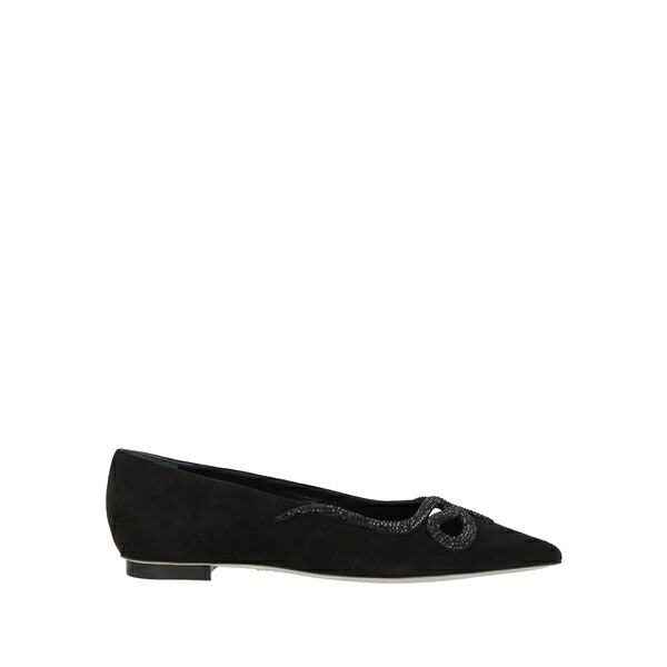 【送料無料】 ルネ カオヴィラ レディース サンダル シューズ Ballet flats Black|asty