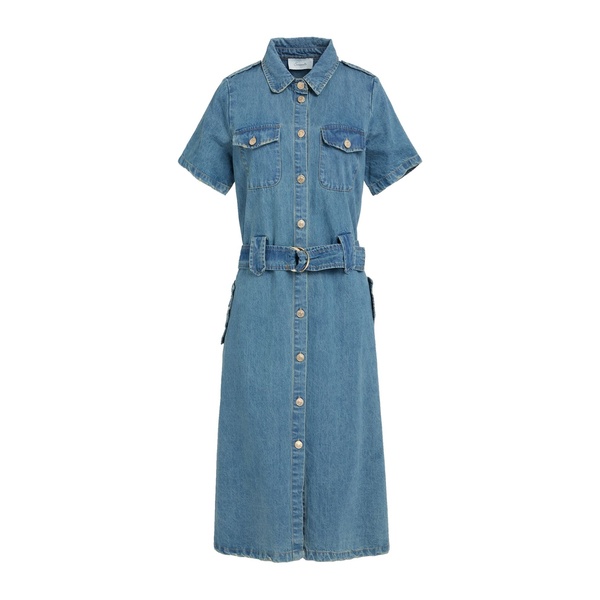【送料無料】 スーベニアー レディース ワンピース トップス Midi dresses Blue