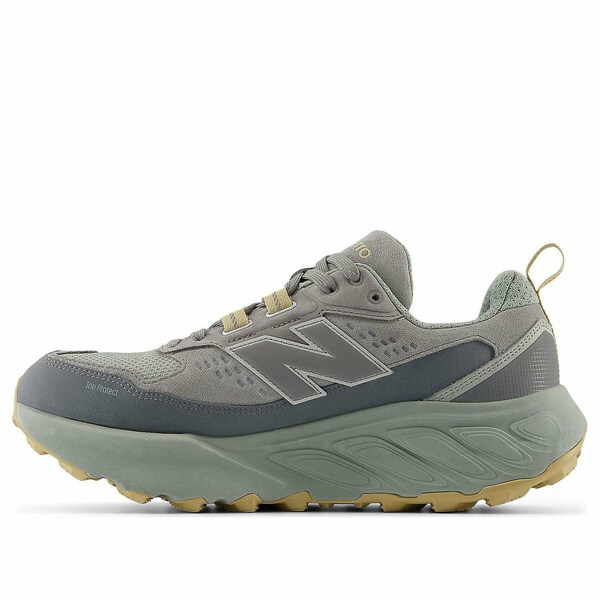 New Balance ニュー平衡にする メンズ スニーカー 【New Balance Fresh Foam X Hierro v8 \u0027Concrete Flat White Deep Olive\u0027 MHIET7幼児用便器】  大きさ US_M_15