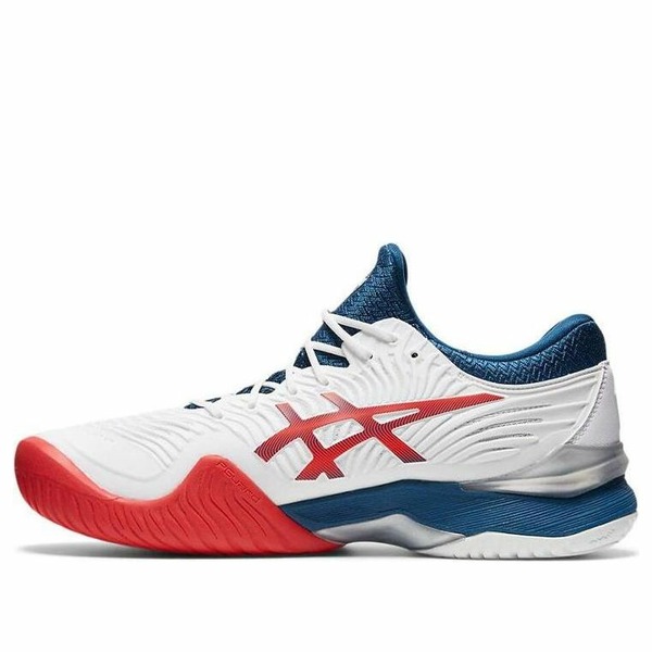 ASICS アシックス メンズ スニーカー 【ASICS Court FF 2 Novak \u0027White Mako Blue\u0027 1041A083-102】  大きさ US_8(26.0糎)