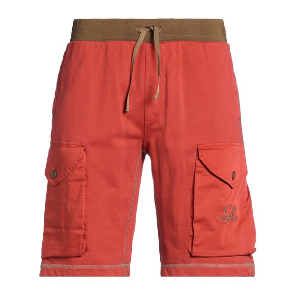 【送料無料】 シーピーカンパニー メンズ カジュアルパンツ ボトムス Shorts & Bermuda Shorts Orange|asty