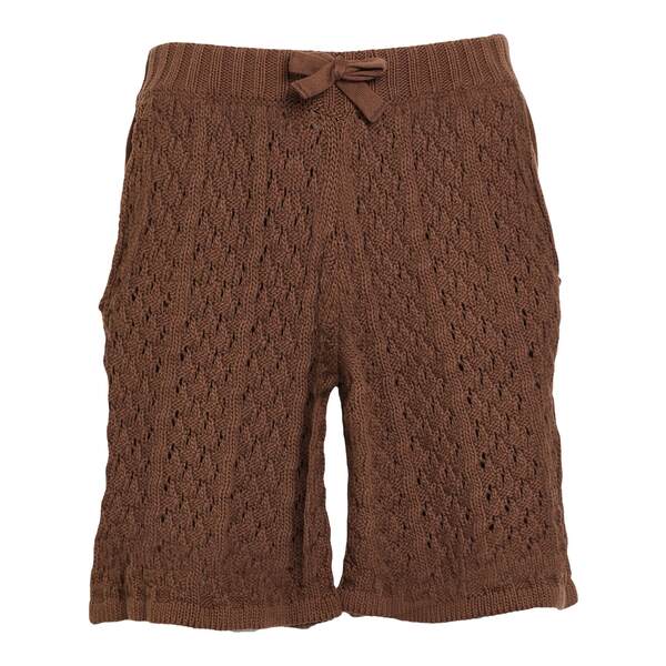 【貨物輸送無料】 ラネウス メンズ 心地よいズボン下 ボトムス Shorts \u0026 Bermuda Shorts Brown