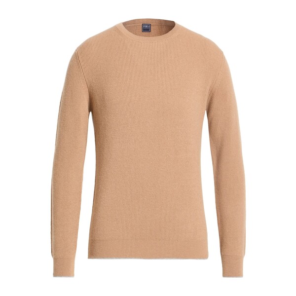 【貨物輸送無料】 フェデーリ メンズ 編み物\u0026プルオーバー アウター Sweaters Beige