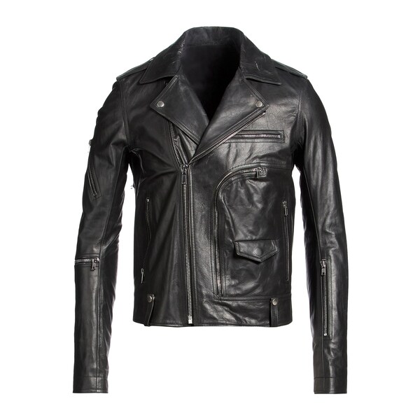 【貨物輸送無料】 リックオウエンス メンズ 上衣＆上衣 アウター Jackets Black
