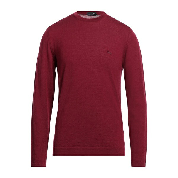 【貨物輸送無料】 ハーモント \u0026 知恵袋 メンズ 編み物\u0026プルオーバー アウター Sweaters Red