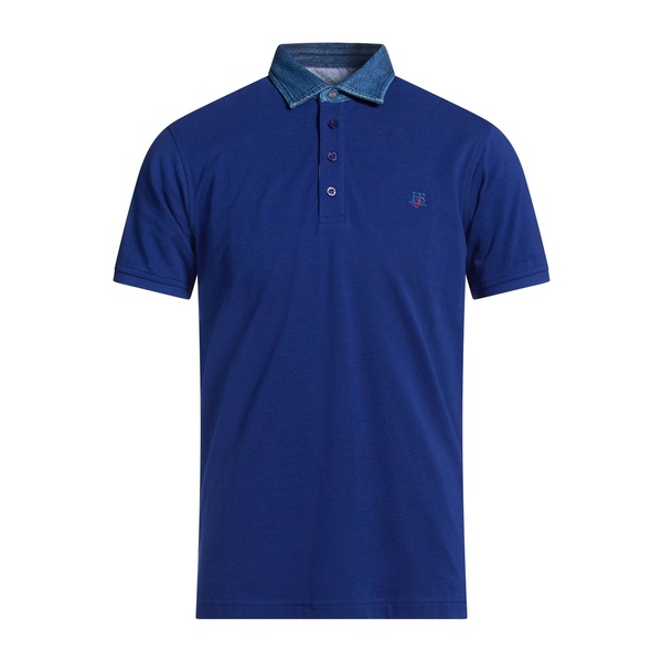 【貨物輸送無料】 ハーモント \u0026 知恵袋 メンズ プルオーバー トップス Polo shirts Blue