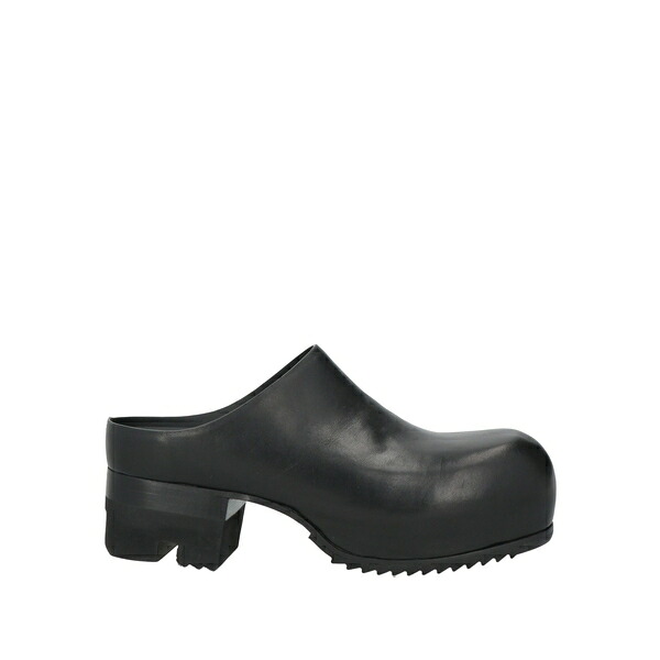 【貨物輸送無料】 リックオウエンス メンズ サンダル シューズ Mules \u0026 Clogs Black