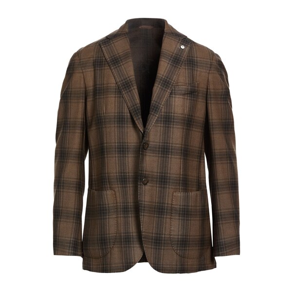 【送料無料】 エルビーエム1911 メンズ ジャケット＆ブルゾン アウター Blazers Brown