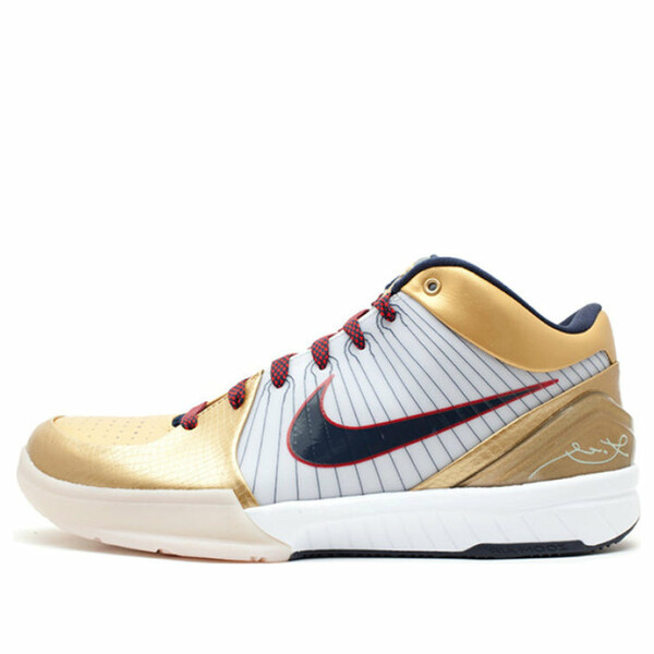 Nike ナイキ メンズ スニーカー コービー 【Nike Zoom Kobe 4 \u0027Gold Medal\u0027 344335-141】  大きさ US_8(26.0糎)