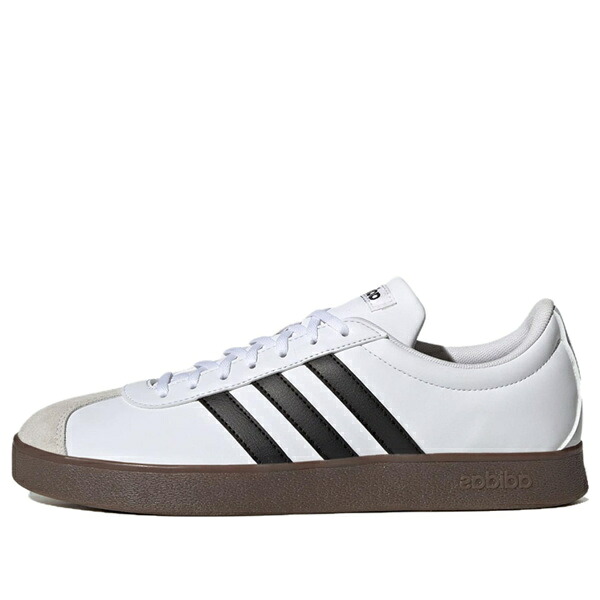 adidas アディダス メンズ スニーカー  【adidas VL Court Base \u0027White Black\u0027 ID3711】  大きさ US_7(25.0糎)