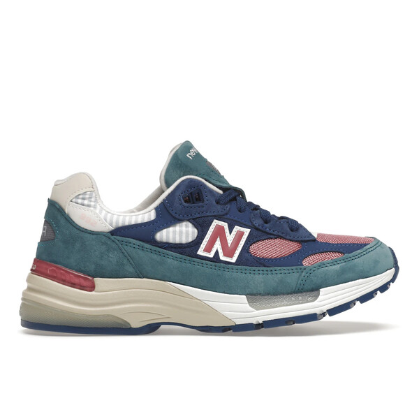 New Balance ニューバランス メンズ スニーカー 【New Balance 992 Blue Teal Rose】 サイズ US_10(28.0cm) Blue/Teal-Rose|asty