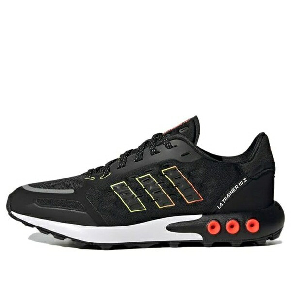 adidas アディダス メンズ スニーカー  【adidas 天使の都市 Trainer 3 \u0027Black Solar Red\u0027 FY3842】  大きさ US_M_13
