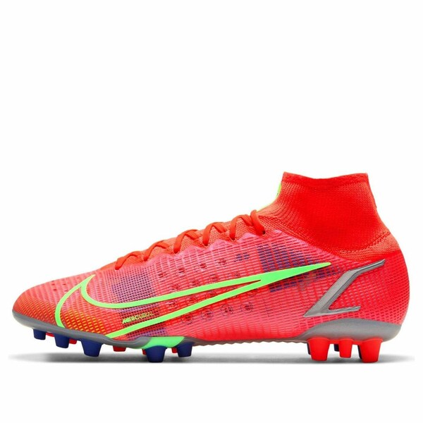 Nike ナイキ メンズ スニーカー 【Nike Mercurial Superfly 8 Elite AG Artificial Grass 'Red Neon Green' CV0956-600】 サイズ US_7.5(25.5cm)｜asty