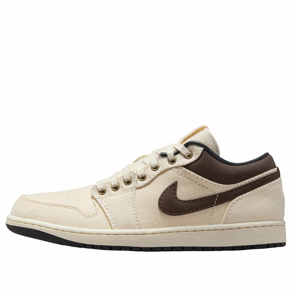 Jordan ジョーダン メンズ スニーカー  【Air Jordan 1 Low Premium \u0027Pale Ivory Off Noir Baroque Brown\u0027 IB8058-110】  大きさ US_M_3.5