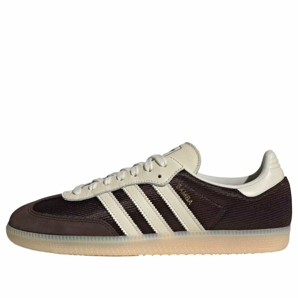 adidas アディダス メンズ スニーカー  【adidas Samba OG \u0027Aurora Coffee Cream White\u0027 IH6843】  大いさ US_M_4.5 メンズ靴-靴