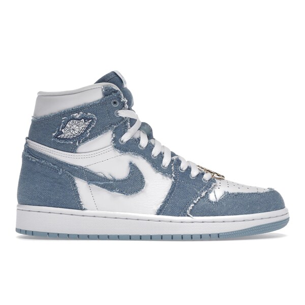 Jordan ジョーダン レディース スニーカー 【Jordan 1 Retro High OG Denim】 サイズ US_W_11.5 White/Worn Blue-Metallic Gold|asty