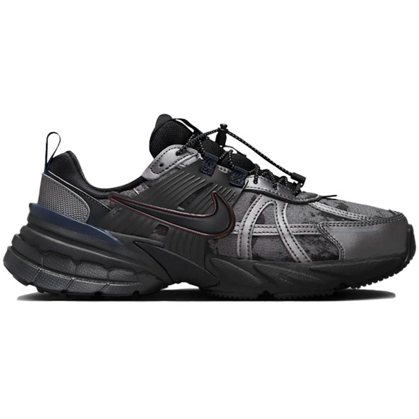 Nike ナイキ レディース スニーカー  【Nike V2K Run Metallic Dark Grey Burgundy Crush】  サイズ US_W_10.5 Metallic Dark Grey/Dark Smoke Grey/Burgundy Crush/Black