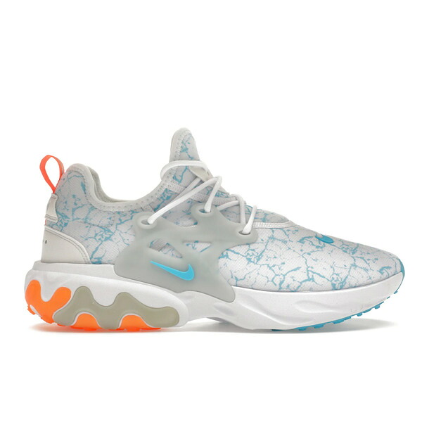 Nike ナイキ メンズ スニーカー 【Nike React Presto Acid Wash】 サイズ US_7(25.0cm) White/Aura-Total Orange-Blue Fury｜asty