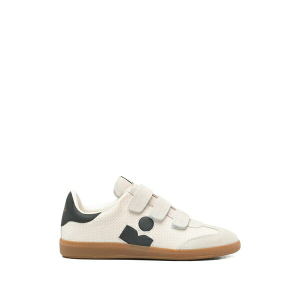 イザベル マラン レディース スニーカー シューズ Perforated side-logo beth sneakers Neutrals|asty