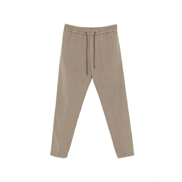 ドンダップ メンズ カジュアルパンツ ボトムス Drawstring trousers Neutrals｜asty