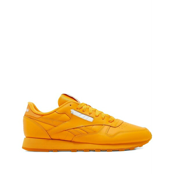 リーボック メンズ スニーカー シューズ Popsicle leather sneakers Yellow|asty