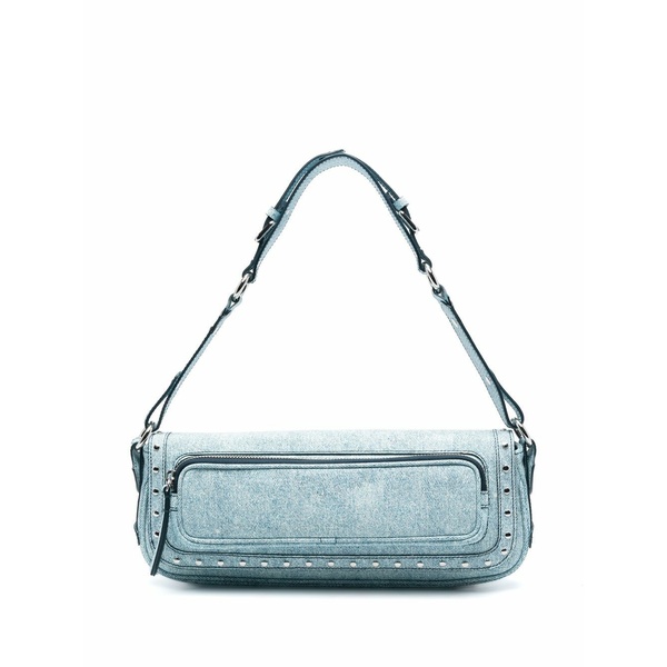 バイファー レディース ショルダーバッグ バッグ Maddy studded shoulder bag Blue|asty